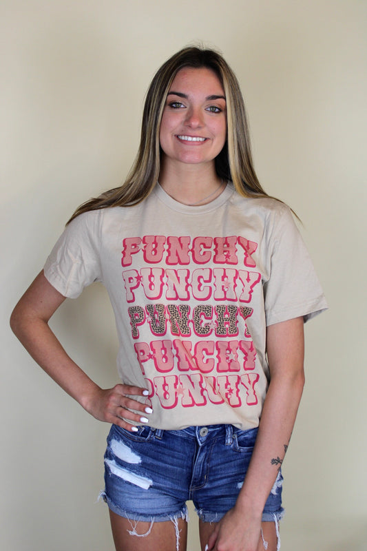 Punchy and Fab Tee